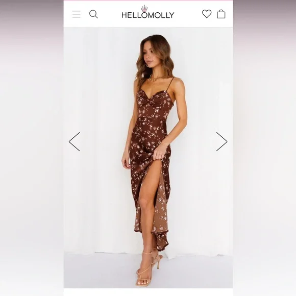 HELLO MOLLY Gimme Whiplash Midi Dress - Picture 6 of 10